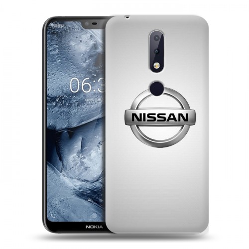 Дизайнерский пластиковый чехол для Nokia 6.1 Plus Nissan