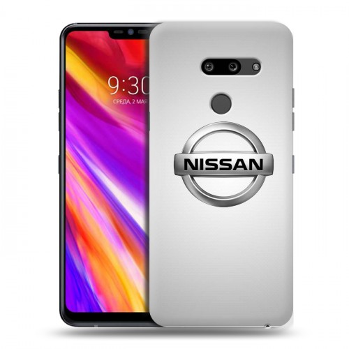 Дизайнерский пластиковый чехол для LG G8 ThinQ Nissan