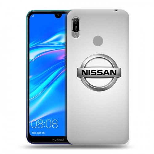 Дизайнерский пластиковый чехол для Huawei Y6 (2019) Nissan