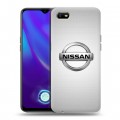 Дизайнерский силиконовый с усиленными углами чехол для OPPO A1k Nissan