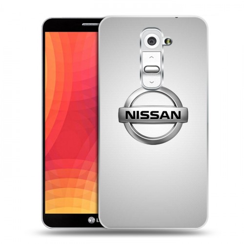 Дизайнерский пластиковый чехол для LG Optimus G2 Nissan