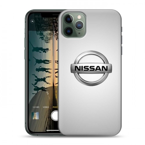 Дизайнерский пластиковый чехол для Iphone 11 Pro Nissan
