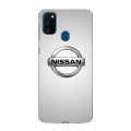 Дизайнерский силиконовый чехол для Samsung Galaxy M30s Nissan