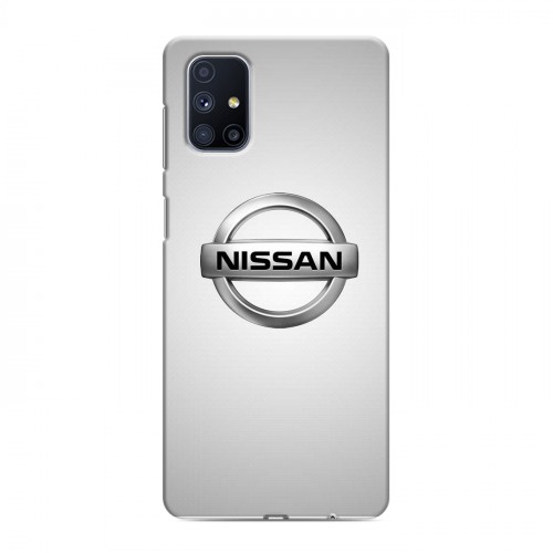 Дизайнерский пластиковый чехол для Samsung Galaxy M51 Nissan