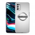 Дизайнерский силиконовый с усиленными углами чехол для Realme 7 Pro Nissan