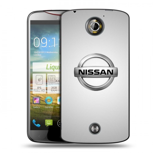 Дизайнерский пластиковый чехол для Acer Liquid S2 Nissan