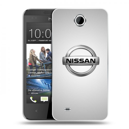 Дизайнерский пластиковый чехол для HTC Desire 300 Nissan