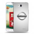 Дизайнерский пластиковый чехол для LG L80 Nissan