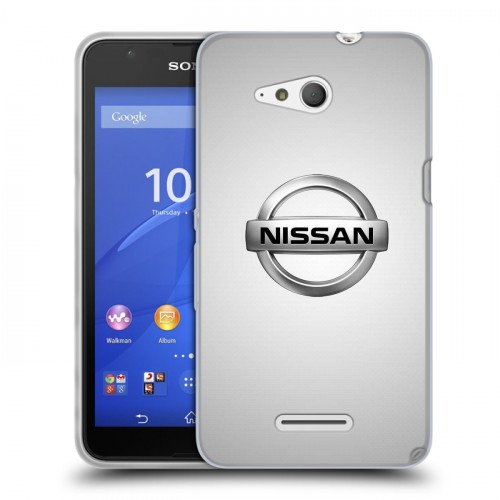 Дизайнерский пластиковый чехол для Sony Xperia E4g Nissan