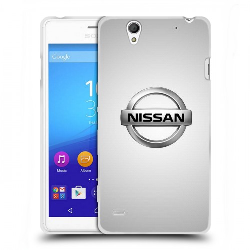 Дизайнерский пластиковый чехол для Sony Xperia C4 Nissan