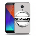 Дизайнерский пластиковый чехол для Meizu MX5 Nissan