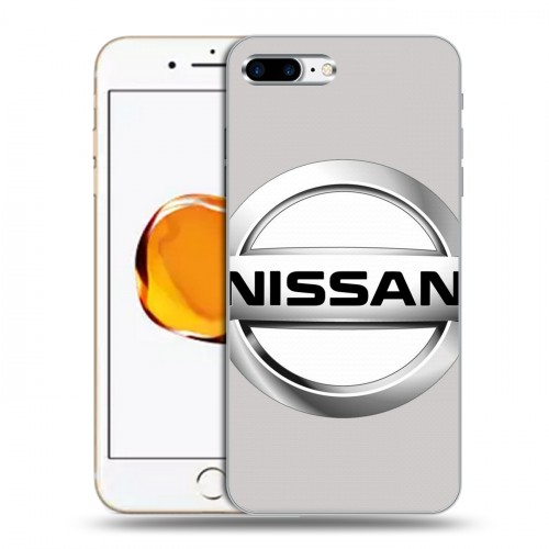 Дизайнерский пластиковый чехол для Iphone 7 Plus / 8 Plus Nissan