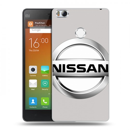 Дизайнерский силиконовый чехол для Xiaomi Mi4S Nissan