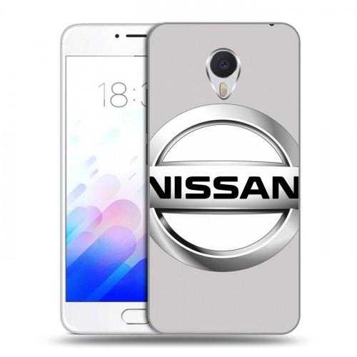 Дизайнерский пластиковый чехол для Meizu M3E Nissan