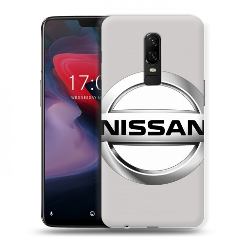 Дизайнерский пластиковый чехол для OnePlus 6 Nissan