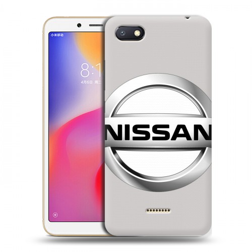 Дизайнерский силиконовый с усиленными углами чехол для Xiaomi RedMi 6A Nissan