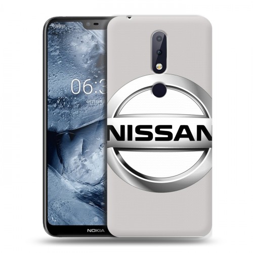 Дизайнерский пластиковый чехол для Nokia 6.1 Plus Nissan