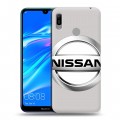 Дизайнерский пластиковый чехол для Huawei Y6 (2019) Nissan