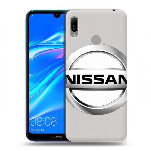 Дизайнерский пластиковый чехол для Huawei Y6 (2019) Nissan