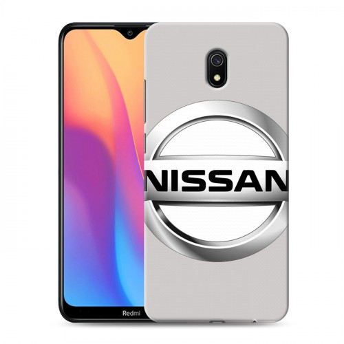 Дизайнерский силиконовый с усиленными углами чехол для Xiaomi RedMi 8A Nissan