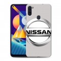 Дизайнерский пластиковый чехол для Samsung Galaxy M11 Nissan