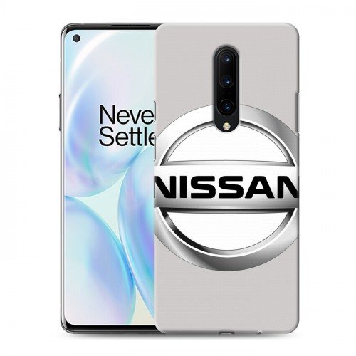 Дизайнерский пластиковый чехол для OnePlus 8 Nissan