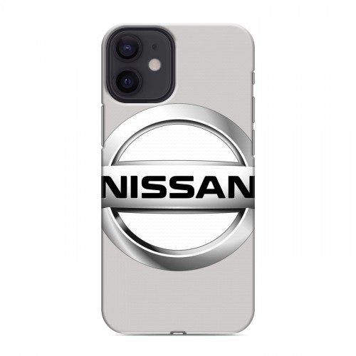 Дизайнерский пластиковый чехол для Iphone 12 Mini Nissan