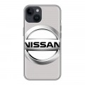 Дизайнерский пластиковый чехол для Iphone 14 Nissan