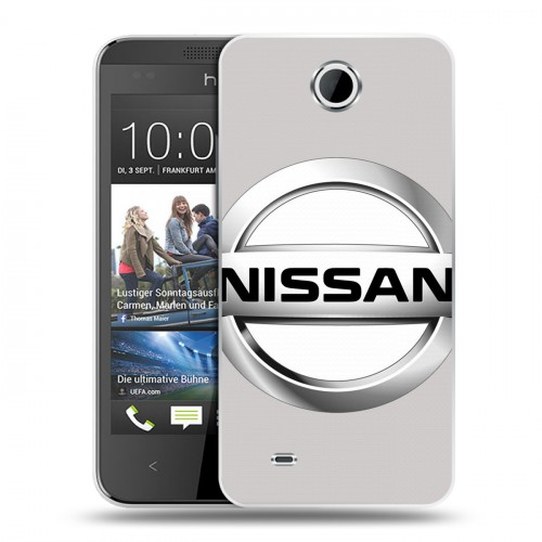 Дизайнерский пластиковый чехол для HTC Desire 300 Nissan