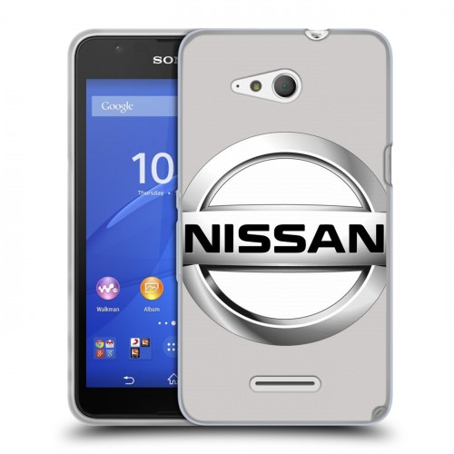 Дизайнерский пластиковый чехол для Sony Xperia E4g Nissan