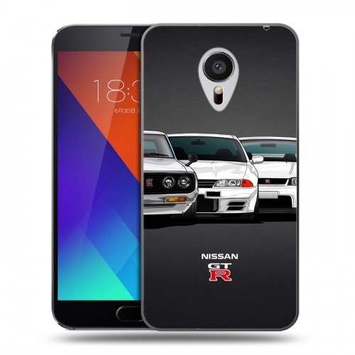 Дизайнерский пластиковый чехол для Meizu MX5 Nissan