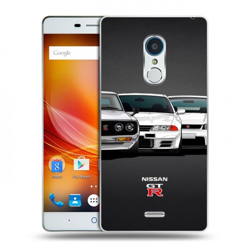 Дизайнерский пластиковый чехол для ZTE Blade X9 Nissan