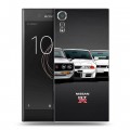 Дизайнерский пластиковый чехол для Sony Xperia XZs Nissan