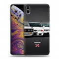 Дизайнерский силиконовый чехол для Iphone Xs Max Nissan