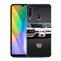 Дизайнерский пластиковый чехол для Huawei Y6p Nissan