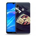 Дизайнерский пластиковый чехол для Huawei Y6 (2019) Porsche