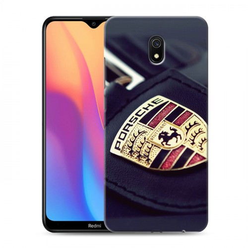 Дизайнерский силиконовый с усиленными углами чехол для Xiaomi RedMi 8A Porsche