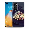 Дизайнерский пластиковый чехол для Huawei P40 Porsche