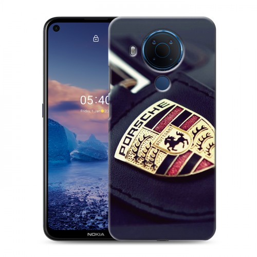 Дизайнерский силиконовый чехол для Nokia 5.4 Porsche