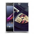 Дизайнерский пластиковый чехол для Sony Xperia Z Ultra  Porsche