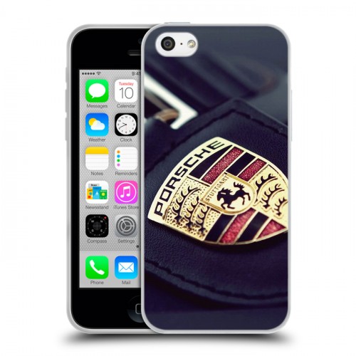 Дизайнерский пластиковый чехол для Iphone 5c Porsche