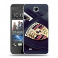 Дизайнерский пластиковый чехол для HTC Desire 300 Porsche