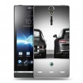 Дизайнерский пластиковый чехол для Sony Xperia S Porsche