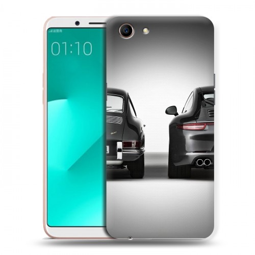 Дизайнерский пластиковый чехол для OPPO A83 Porsche