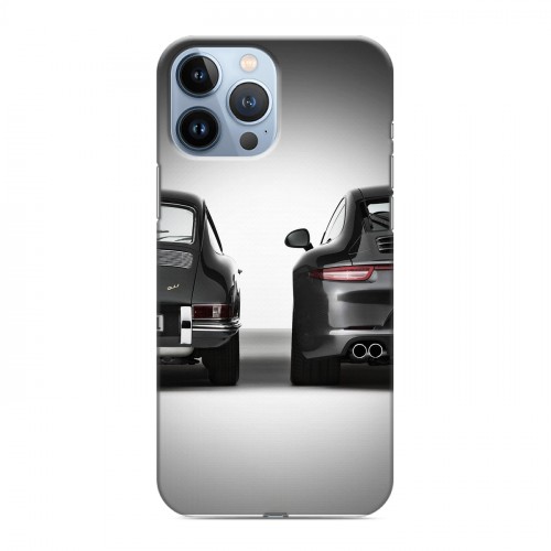 Дизайнерский силиконовый чехол для Iphone 13 Pro Max Porsche