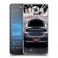 Дизайнерский пластиковый чехол для Microsoft Lumia 950 Porsche