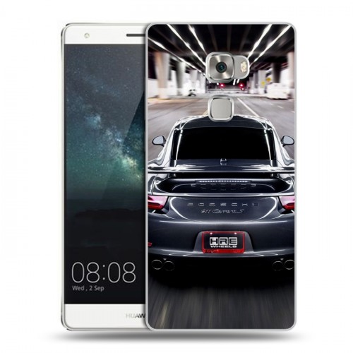 Дизайнерский пластиковый чехол для Huawei Mate S Porsche