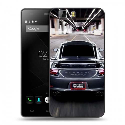 Дизайнерский силиконовый чехол для Doogee X5 Porsche