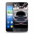 Дизайнерский пластиковый чехол для Huawei Y6 Porsche