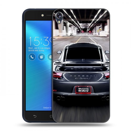 Дизайнерский пластиковый чехол для Asus ZenFone Live Porsche